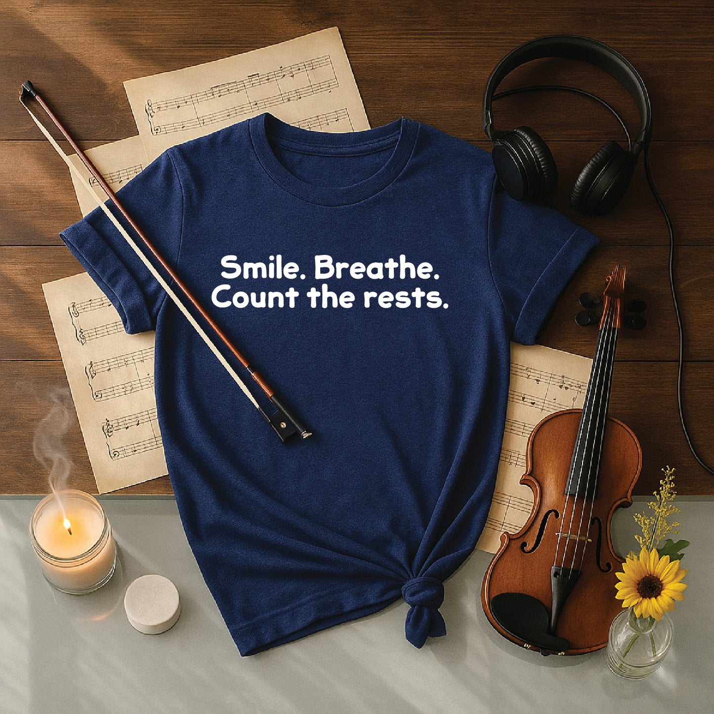 Smile. Breathe Count the rests