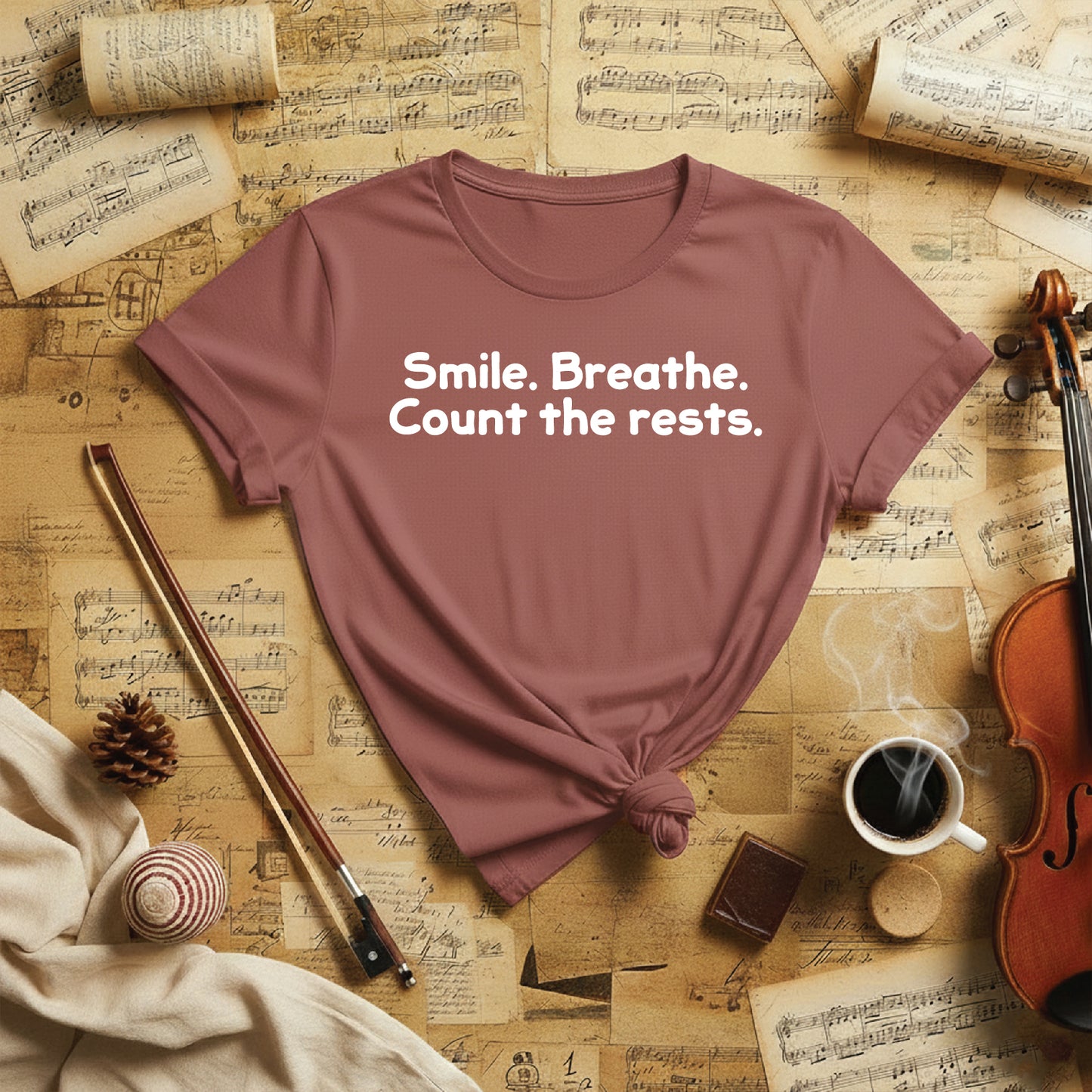 Smile. Breathe Count the rests