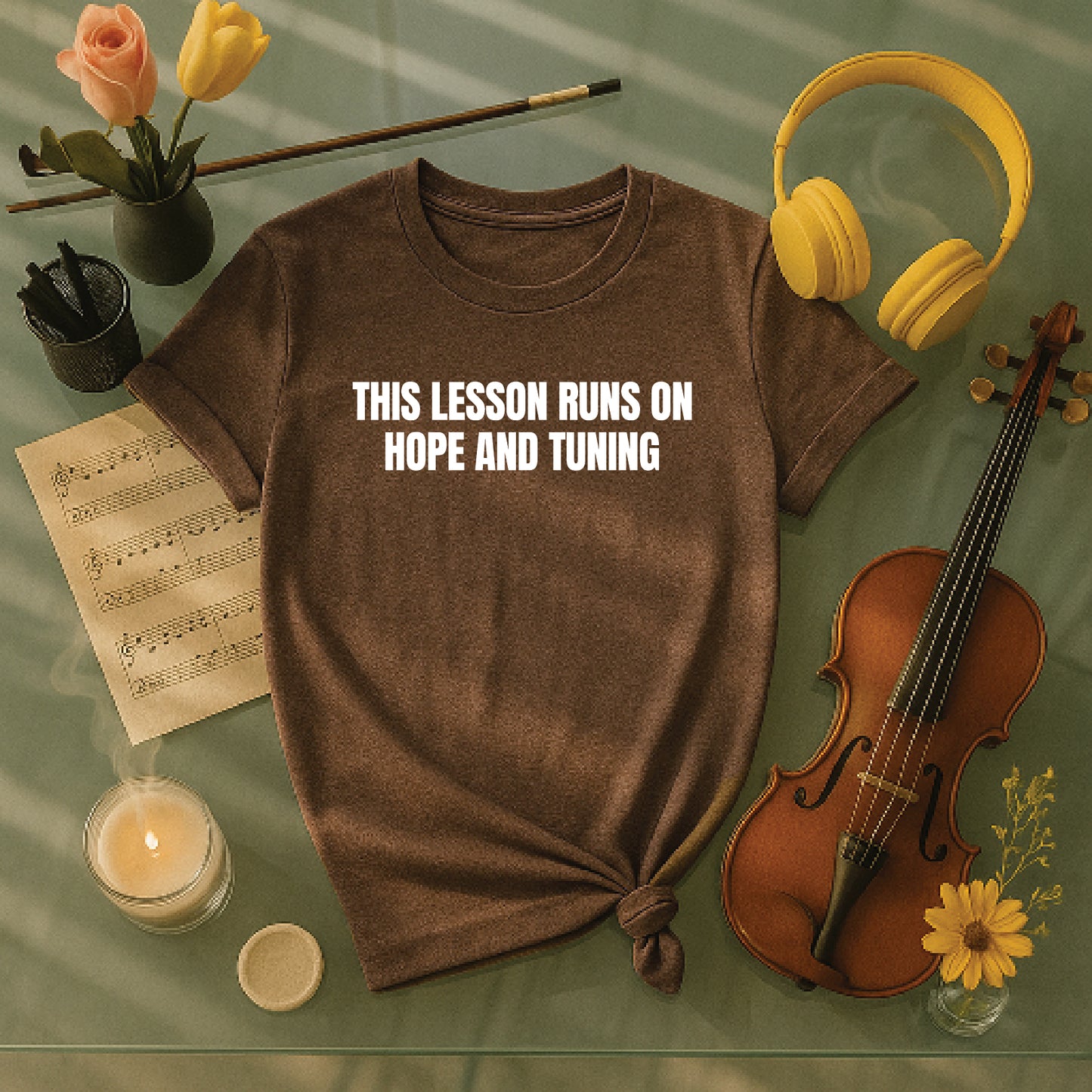 This lesson runs on hope and tuning