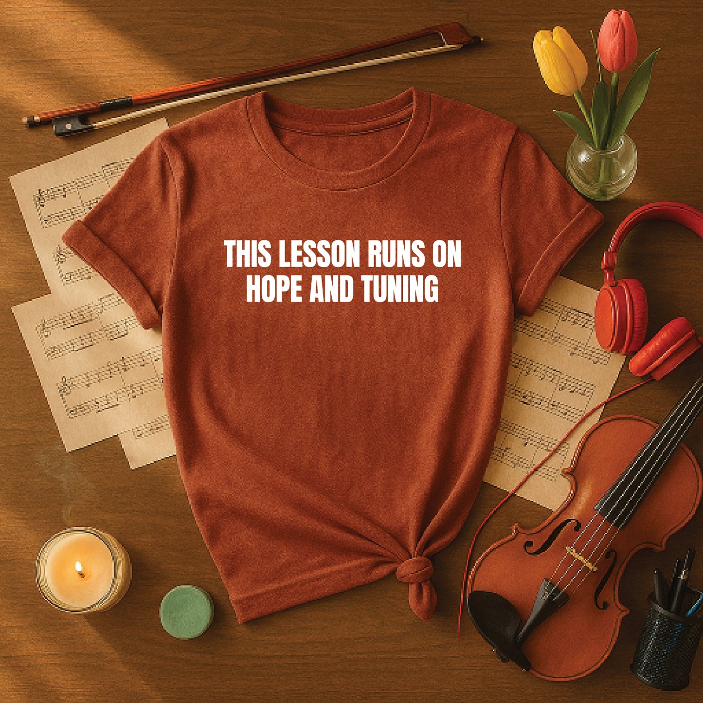 This lesson runs on hope and tuning