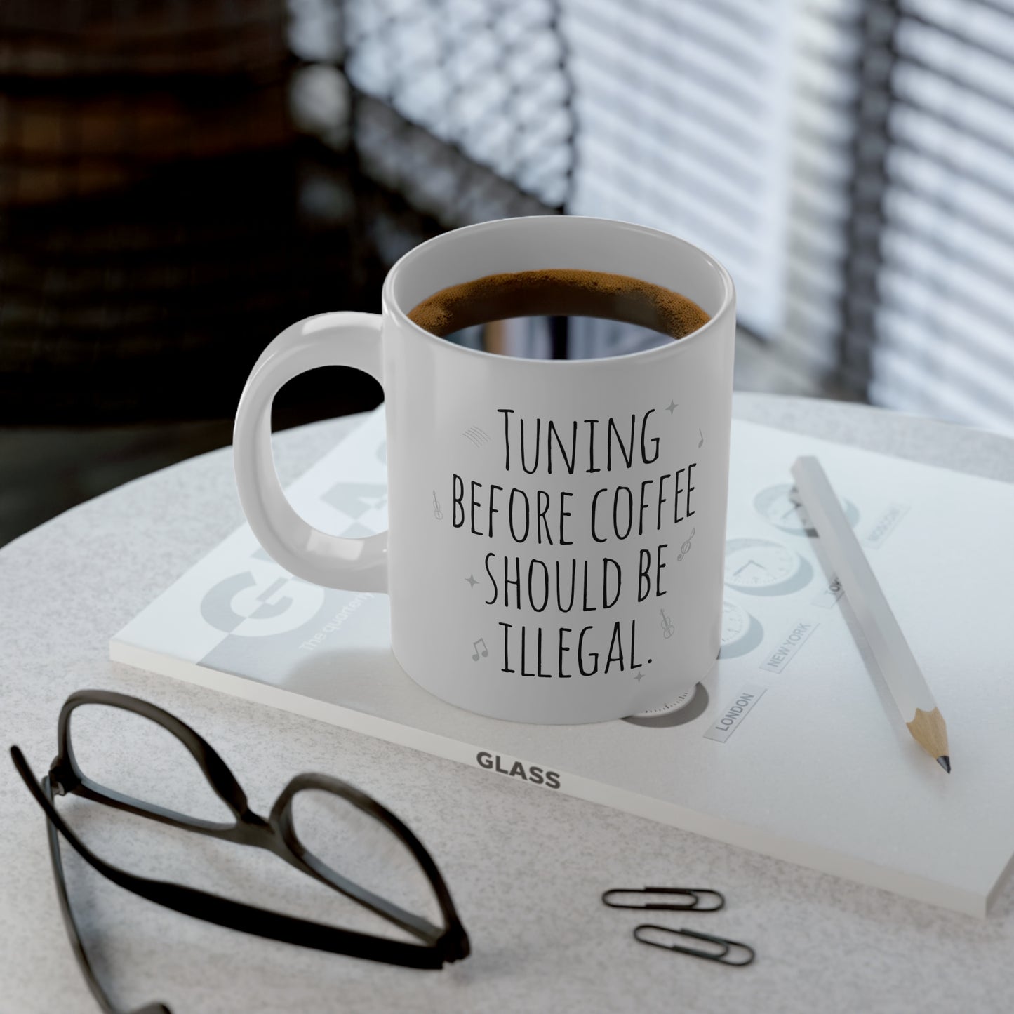 Tuning before coffee should be illegal