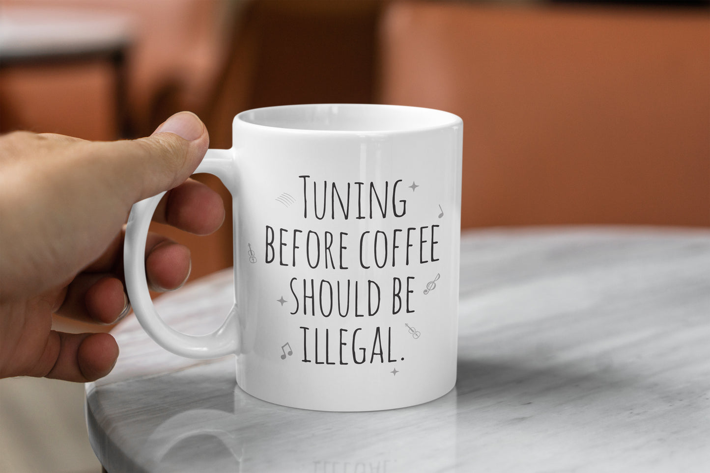 Tuning before coffee should be illegal
