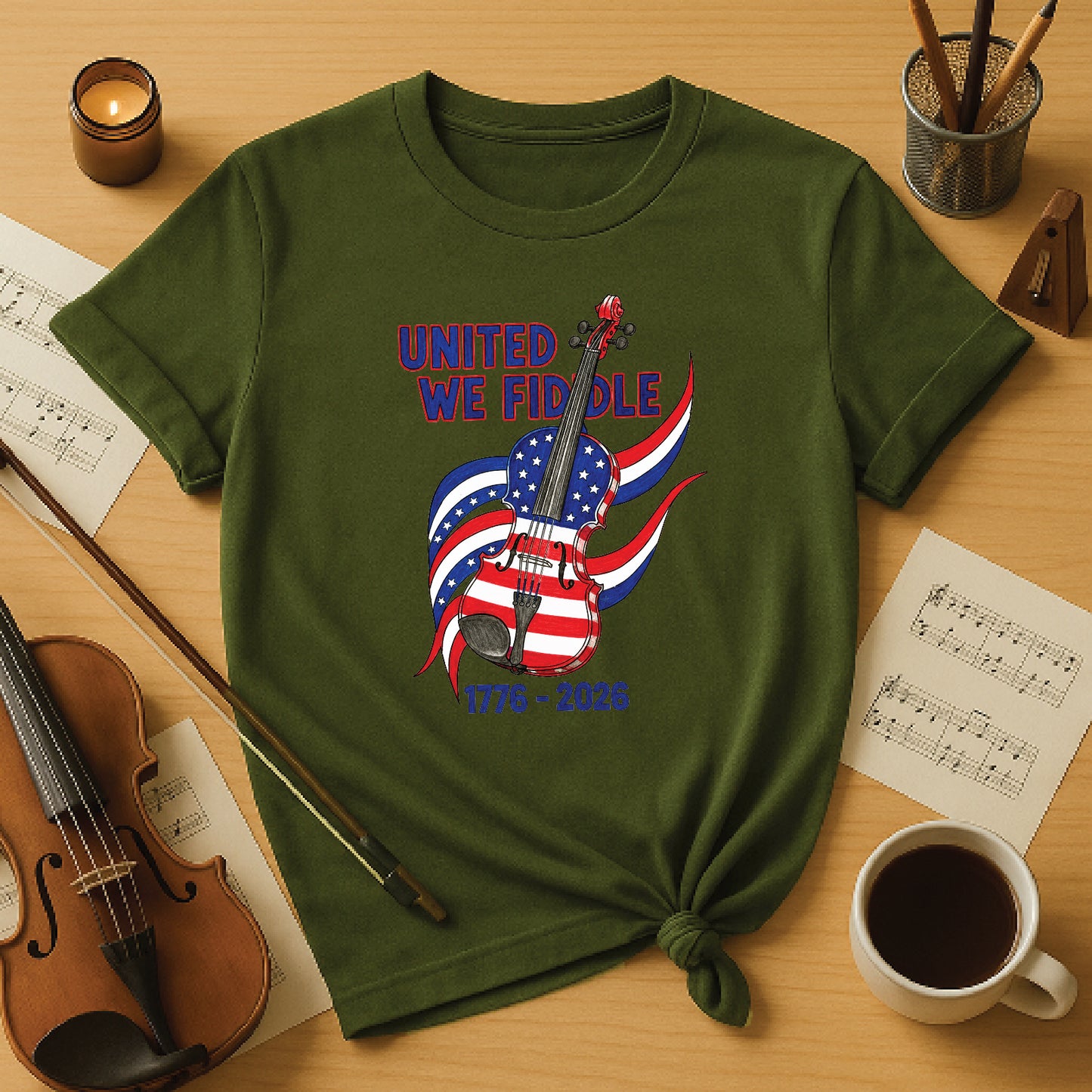 United we fiddle