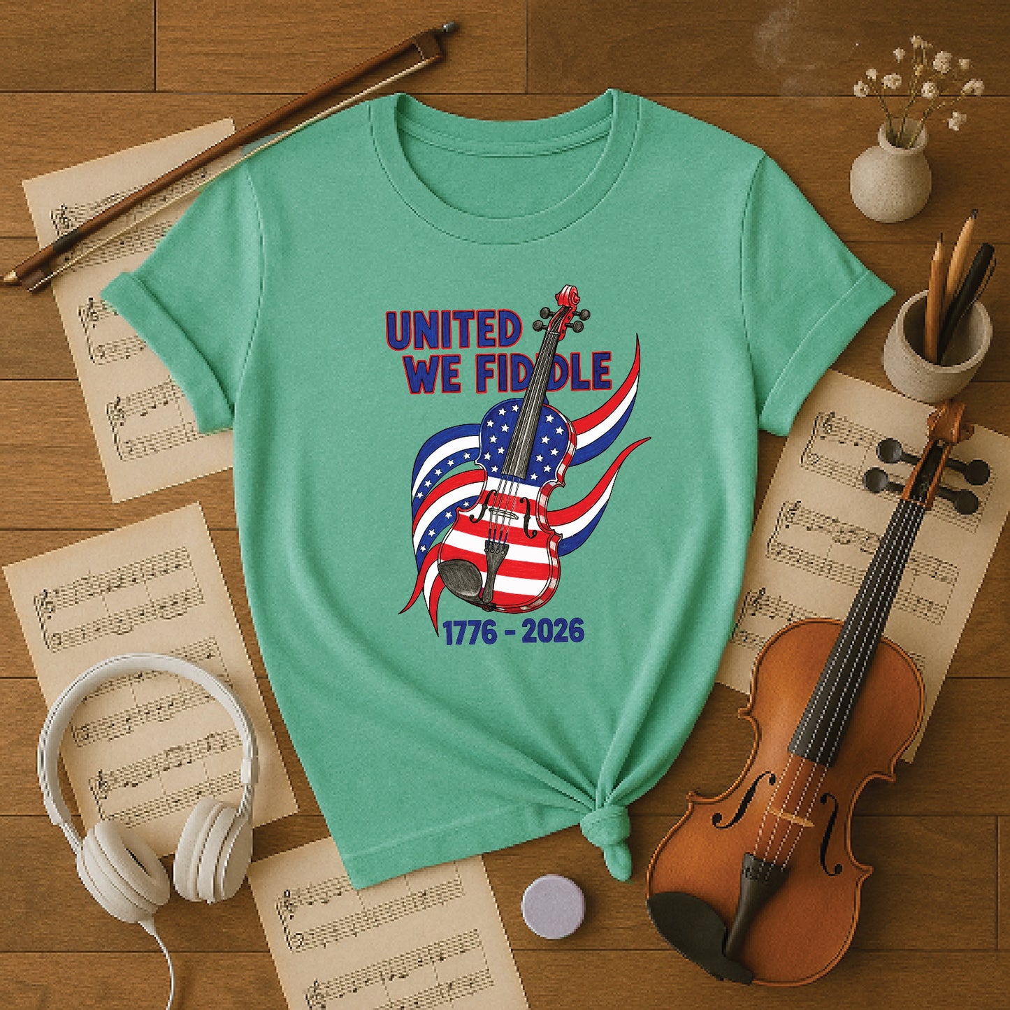 United we fiddle