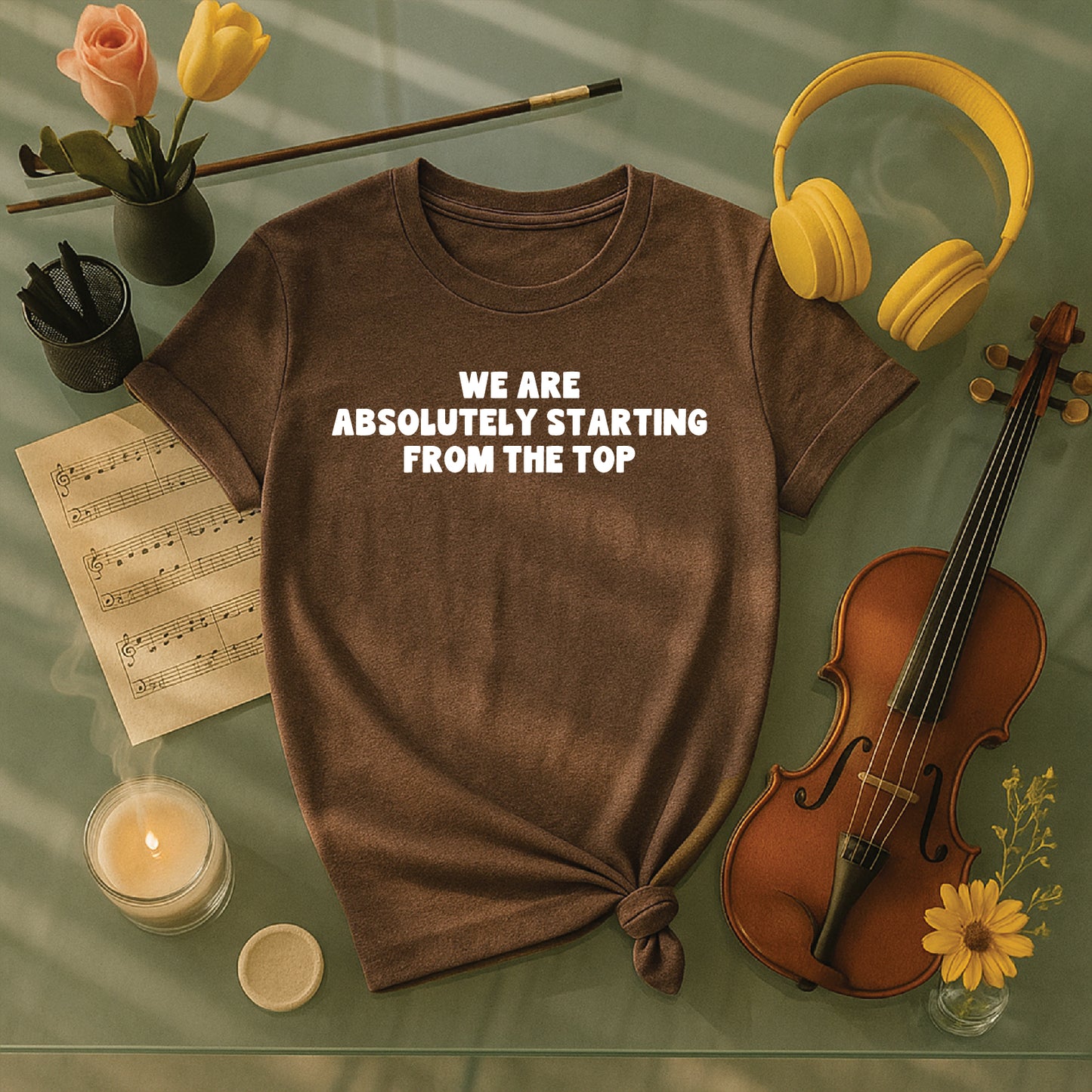 We are absolutely starting from the top