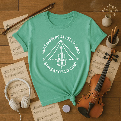 What happens at cello camp