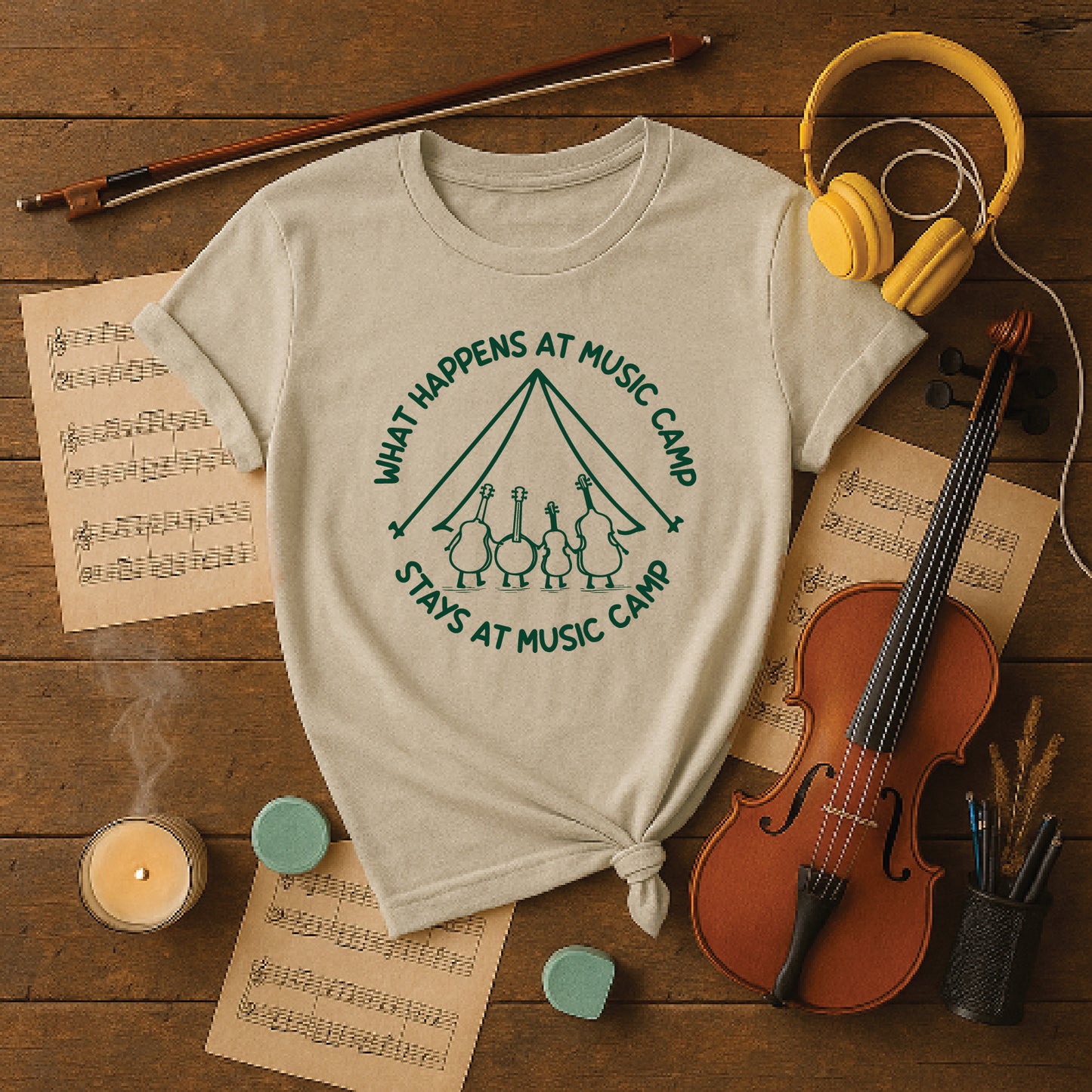What happens at fiddle camp