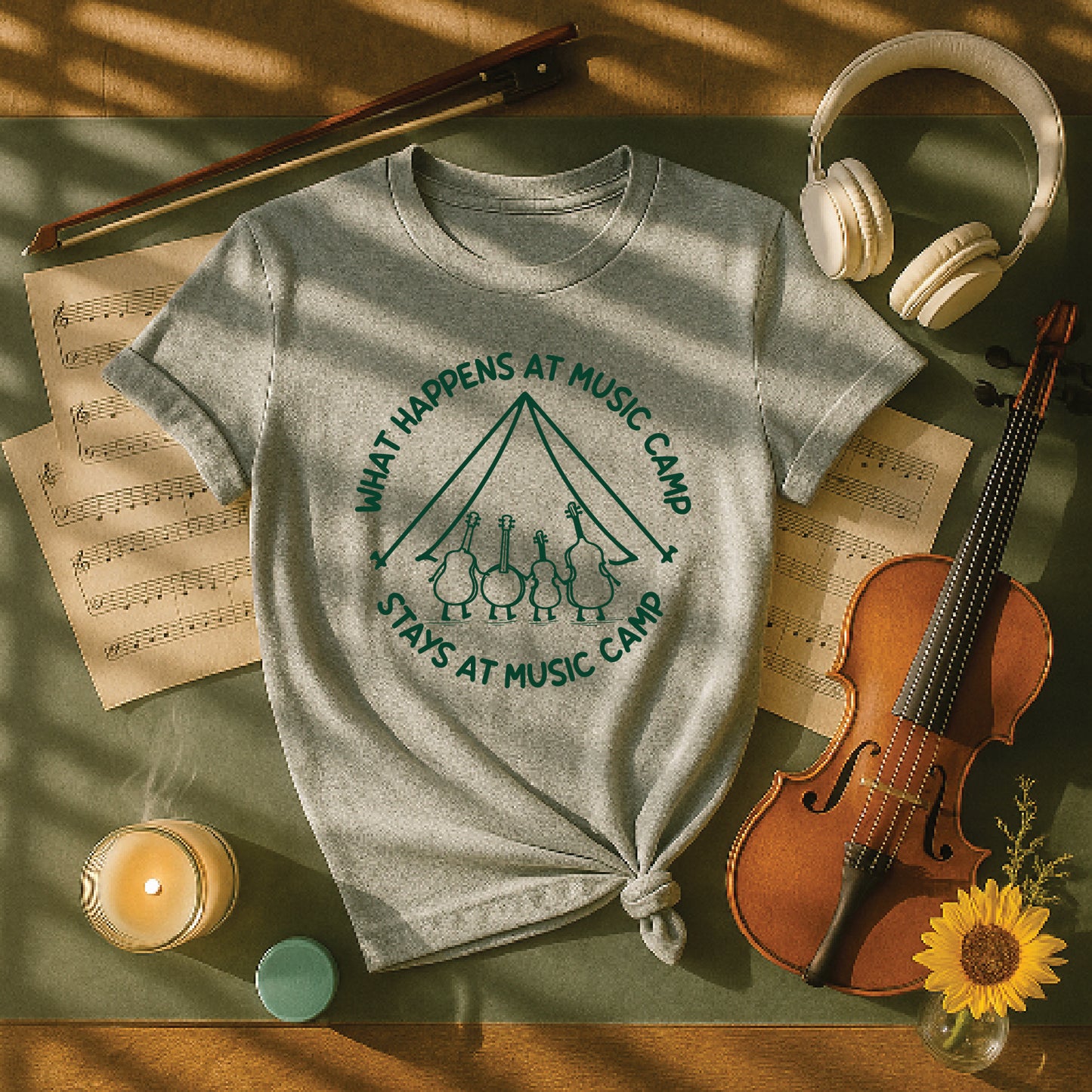 What happens at fiddle camp