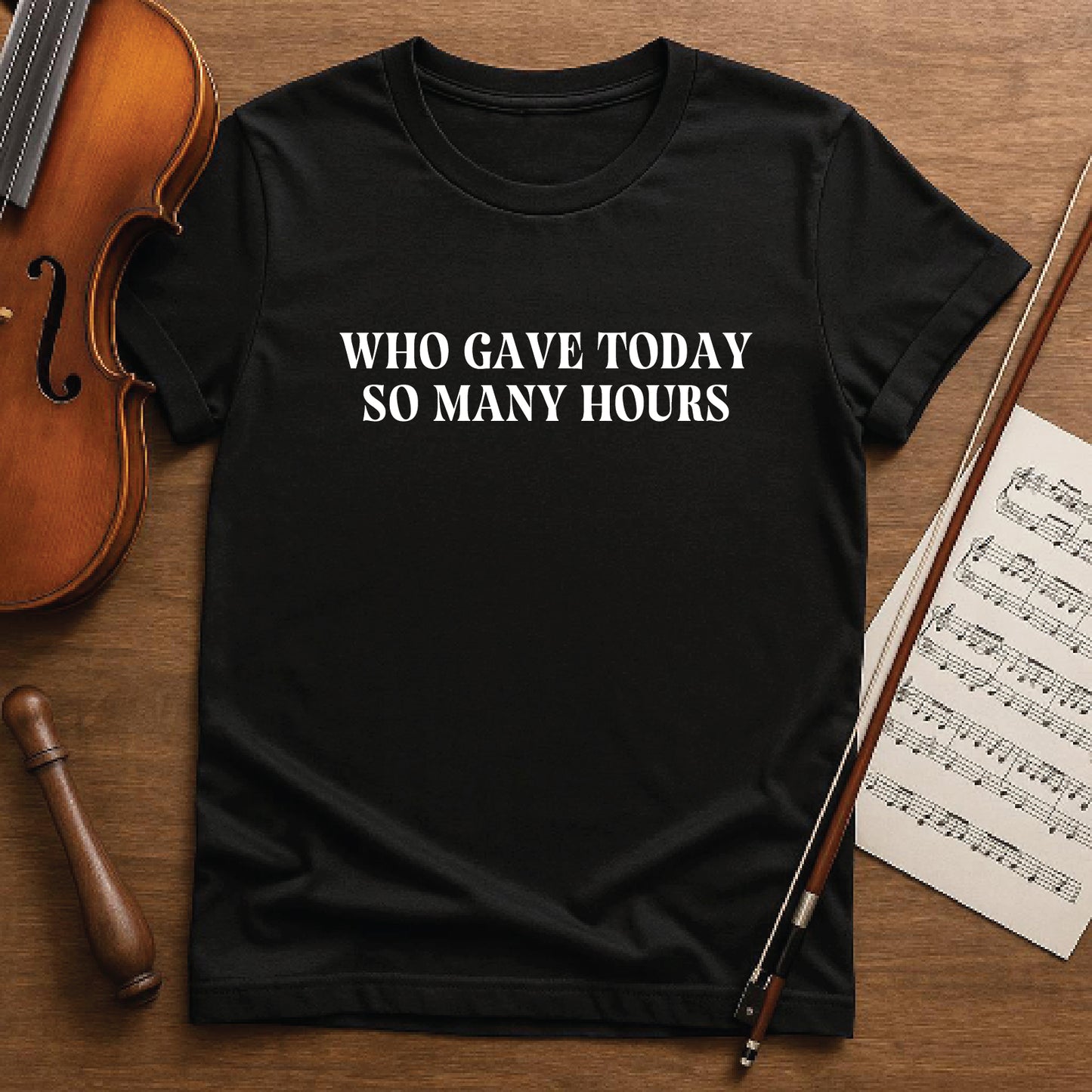 Who gave today so may hours