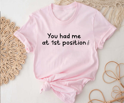 You had me at 1st position BELLA+CANVAS