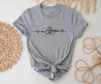 Cute Fiddle Graphic T-Shirt Printify