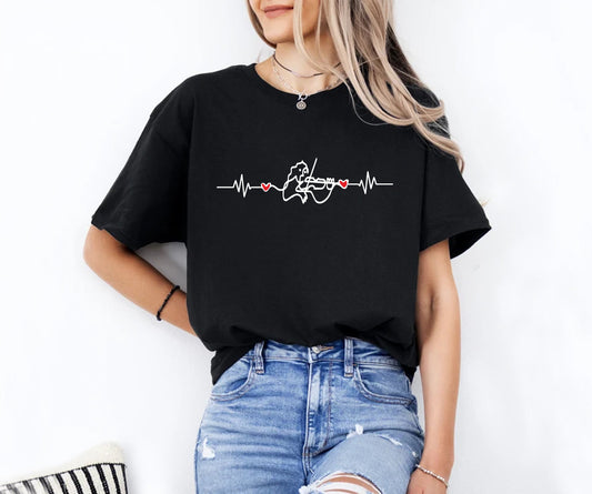 Cute Fiddle Graphic T-Shirt Printify