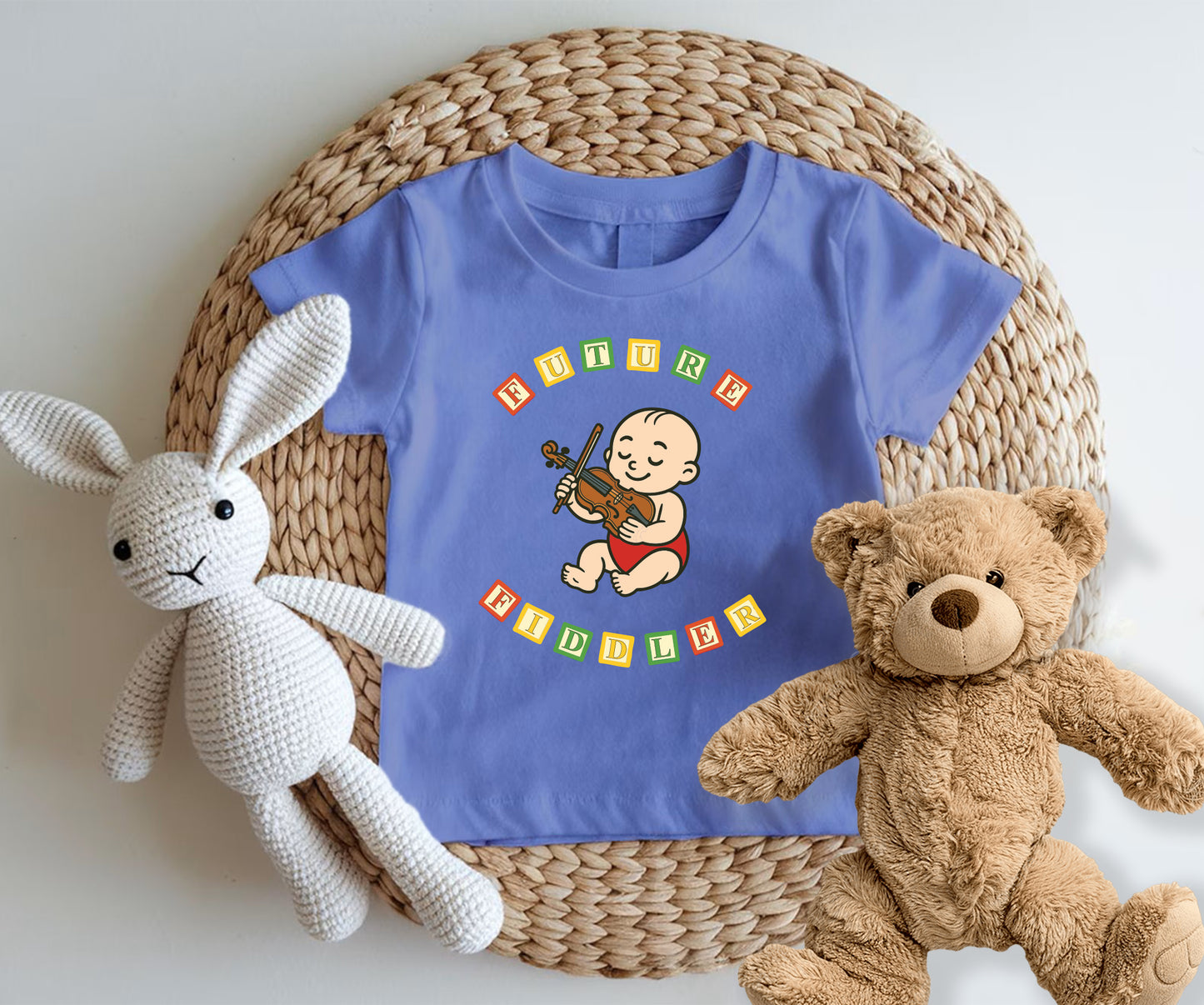 Future fiddler 3-Kids Tshirt