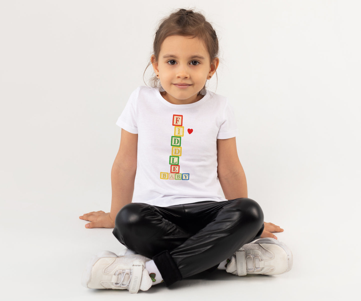 Fiddle Baby -Kids Tshirt