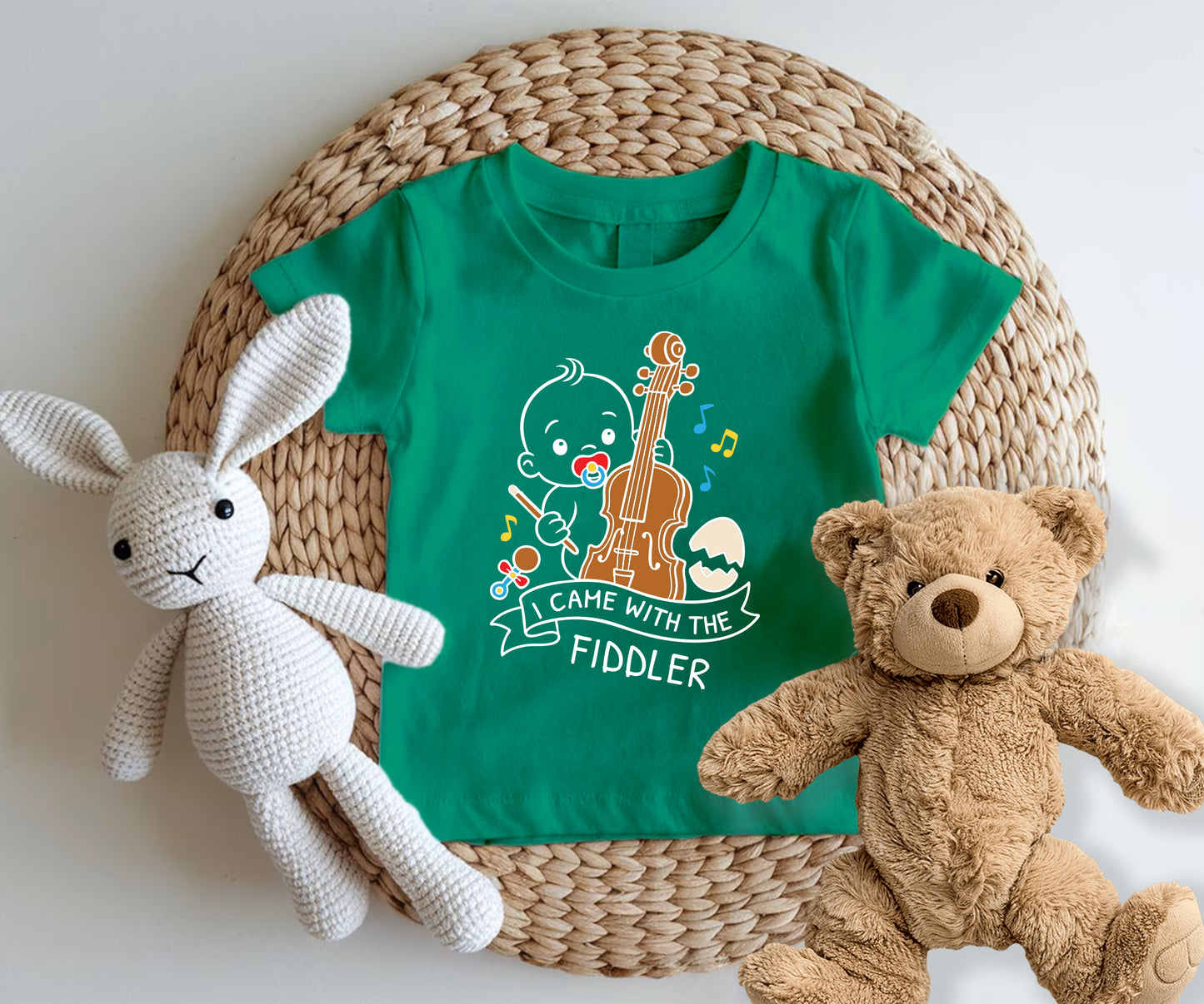 I came with the fiddler-Kids Tshirt