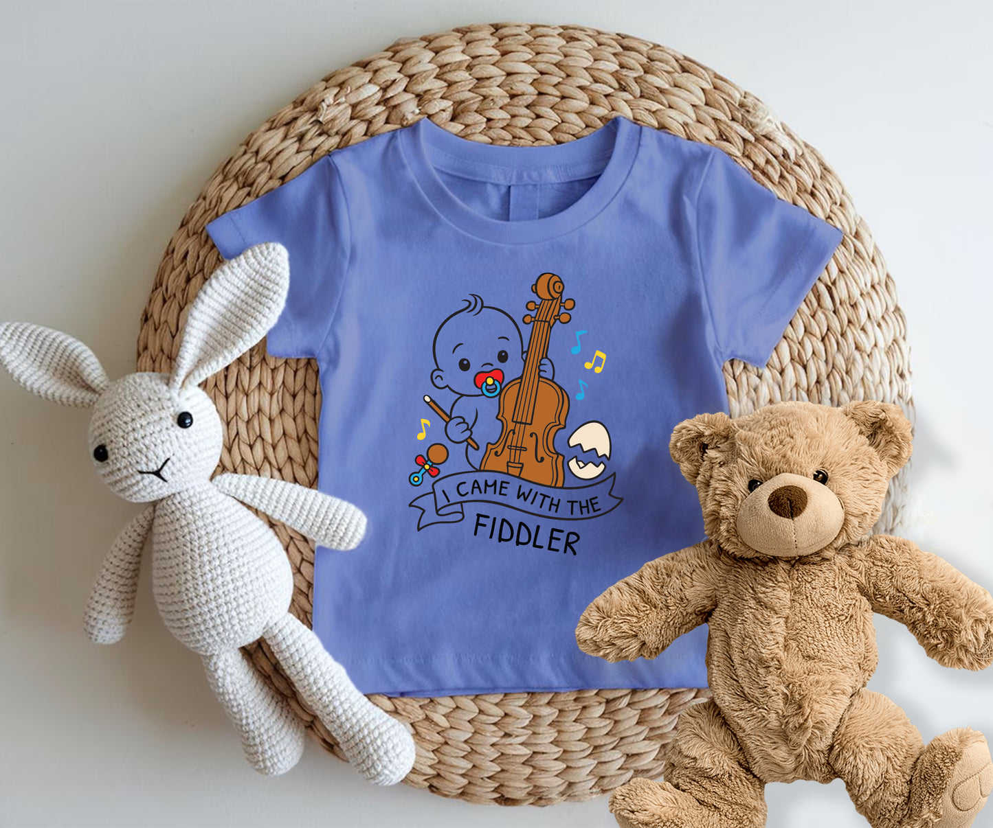 I came with the fiddler-Kids Tshirt
