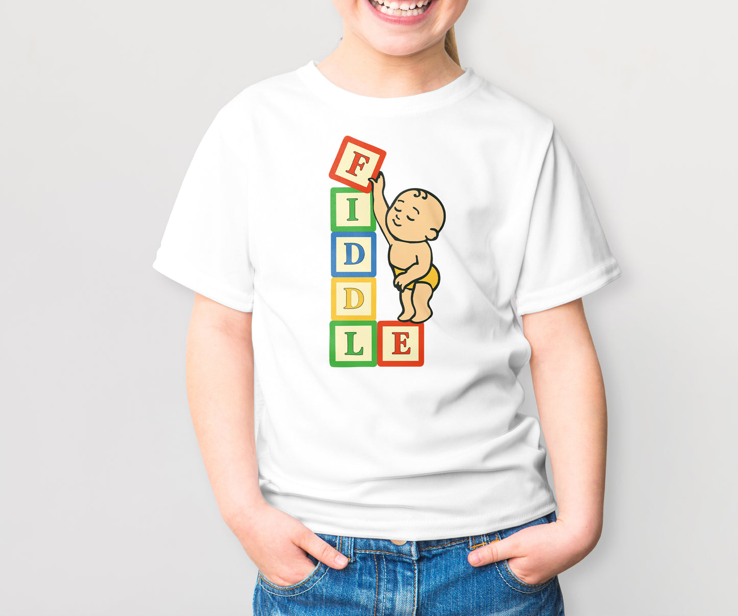 Building Blocks -Kids Tshirt
