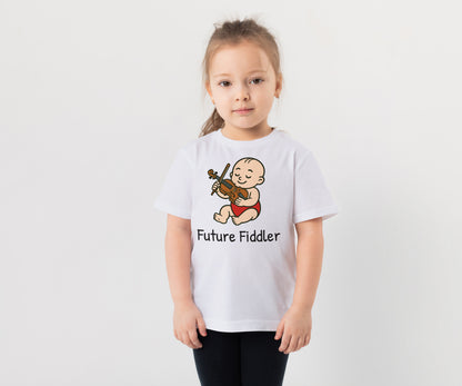 Future fiddler 2-Kids Tshirt