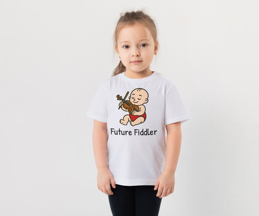 Future fiddler 2-Kids Tshirt