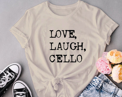 Love laugh Cello