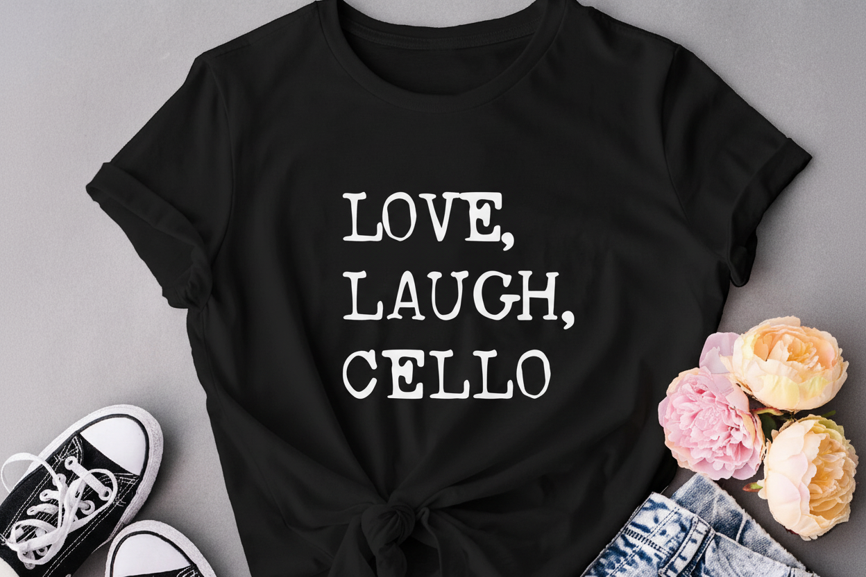 Love laugh Cello