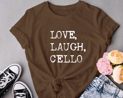 Love laugh Cello