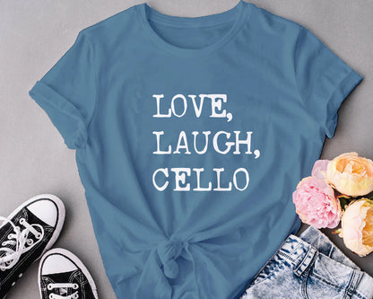 Love laugh Cello