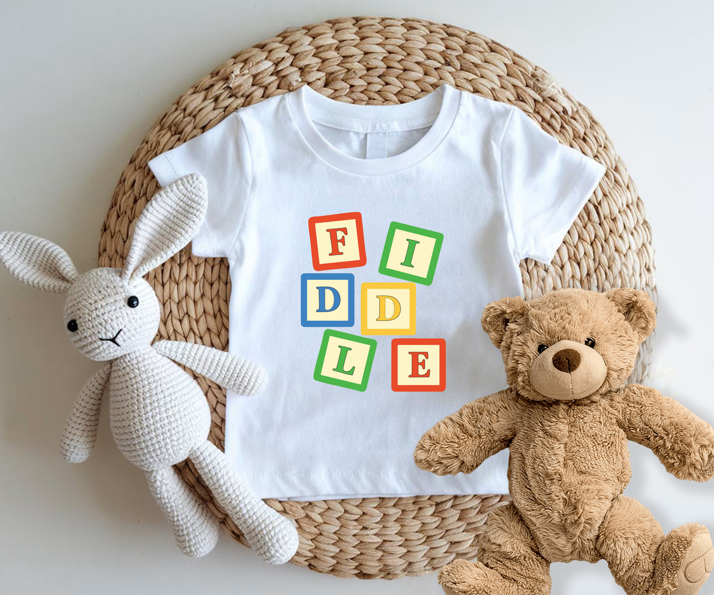 Fiddle 5 -Kids Tshirt