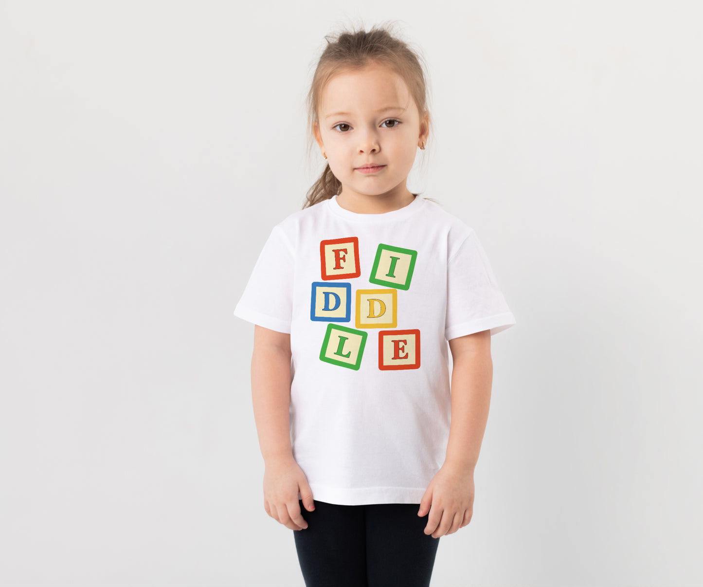 Fiddle 5 -Kids Tshirt