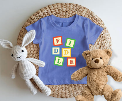 Fiddle 5 -Kids Tshirt